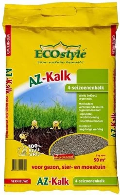 ECOstyle AZ Kalk Micro Korrel – Voor Gazon, Sier- En Moestuin - Corrigeert Zuurgraad Direct En Langdurig - Werkt Tegen Mos - CO2-Neutraal – 70 M² - 5 KG 19 ECOstyle AZ Kalk Micro Korrel – Voor Gazon, Sier- En Moestuin - Corrigeert Zuurgraad Direct En Langdurig - Werkt Tegen Mos - CO2-Neutraal – 70 M² - 5 KG -Gardena Winkel 740x1200 1