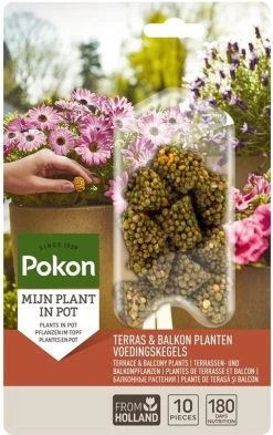 Pokon Voedingskegels Voor Terras- & Balkonplanten - 40 Stuks - 180 Dagen Voeding - Plantenvoeding -Gardena Winkel 754x1200 2