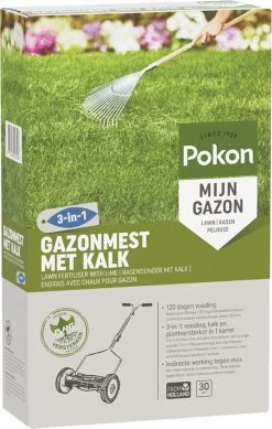 Pokon Gazonmest Met Kalk - 2kg - Mest - Geschikt Voor 30m² - 120 Dagen Voeding -Gardena Winkel 761x1200 2