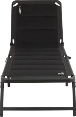 Redwood Abbott Ligbed - Stretcher/ligbedden - Inklapbaar - Zwart -Gardena Winkel 781x1200