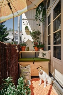 Balkonset 3in1: Bank | Tafel | Opbergruimte. Hout, Medium 95cm. 11 Balkonset 3in1: Bank | Tafel | Opbergruimte. Hout, Medium 95cm. -Gardena Winkel 799x1200 4