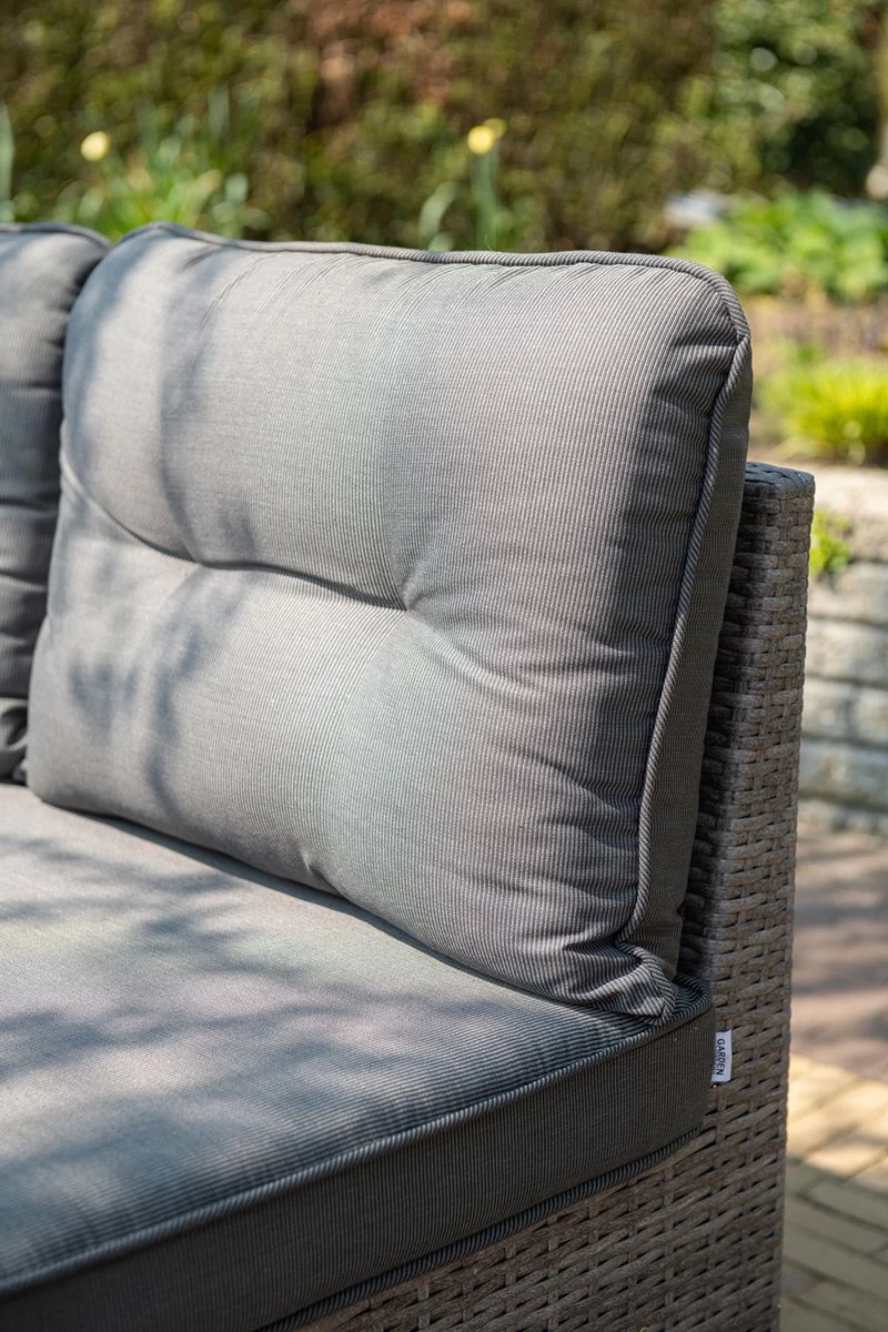 Garden Impressions Lapa Lounge Dining Set 5-delig - Wicker - Grijs 10 Garden Impressions Lapa Lounge Dining Set 5-delig - Wicker - Grijs - Afbeelding 10