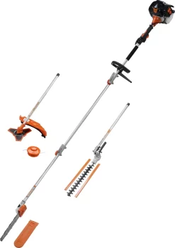 TIMBERPRO - 5-in-1 – Multitool – Benzine - Kettingzaag - Bosmaaier -Kantenmaaier - Haagschaar - Verlengstuk - 52 Cc. -Gardena Winkel 848x1200 2