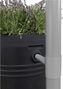 Elho Green Basics Regenton - Regenton - Living Black - Buiten - 200 Liter 22 Elho Green Basics Regenton - Regenton - Living Black - Buiten - 200 Liter -Gardena Winkel 852x1200 2