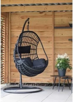 Hangstoel Sturdy Frame Zwart -Gardena Winkel 853x1200