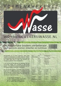 Frankys Flora - Wormenmest - 35 Liter - Humus - Compost - Bodemverbetering -Gardena Winkel 855x1200 1