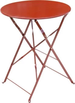 Emilia - Ronde Inklapbare Bistrotafel Ø60cm Van Gepoedercoat Staal – Terra Cotta 7 Emilia - Ronde Inklapbare Bistrotafel Ø60cm Van Gepoedercoat Staal – Terra Cotta -Gardena Winkel 886x1200 1
