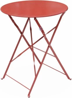 Emilia - Ronde Inklapbare Bistrotafel Ø60cm Van Gepoedercoat Staal – Terra Cotta 11 Emilia - Ronde Inklapbare Bistrotafel Ø60cm Van Gepoedercoat Staal – Terra Cotta -Gardena Winkel 887x1200 1