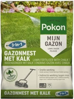 Pokon Gazonmest Met Kalk - 5kg - Mest - Geschikt Voor 75m² - 120 Dagen Voeding 18 Pokon Gazonmest Met Kalk - 5kg - Mest - Geschikt Voor 75m² - 120 Dagen Voeding -Gardena Winkel 896x1200 3
