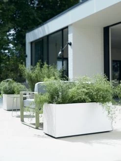 Elho Vivo Matt Finish Lang Wielen 90 - Grote Staande Plantenbak Voor Binnen & Buiten - Gemaakt Van Gereycled Plastic - L 39 X W 88 X H 41 Cm - Wit 17 Elho Vivo Matt Finish Lang Wielen 90 - Grote Staande Plantenbak Voor Binnen & Buiten - Gemaakt Van Gereycled Plastic - L 39 X W 88 X H 41 Cm - Wit -Gardena Winkel 900x1200 24