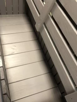 SenS-Line - Tuinbank - Pinokkio Houten Bankje - 113 X 40 X 75 Cm - Grijs -Gardena Winkel 900x1200 7