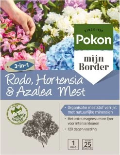 Pokon Rhododendron, Hortensia & Azalea Mest - 1kg - Meststof - 3-in-1 Werking 11 Pokon Rhododendron, Hortensia & Azalea Mest - 1kg - Meststof - 3-in-1 Werking -Gardena Winkel 925x1200 4