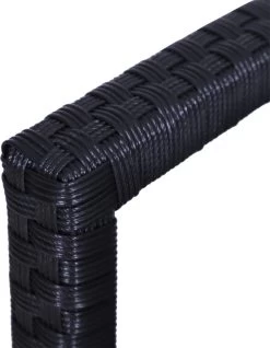 Outsunny Polyrotan Tuinbank 2-zits Parkbank Bank Staal Zwart 867-022 15 Outsunny Polyrotan Tuinbank 2-zits Parkbank Bank Staal Zwart 867-022 -Gardena Winkel 931x1200