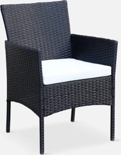 Tuinmeubel Van Gevlochten Hars, 4 Plaatsen -Gardena Winkel 934x1200