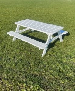 Goedkopepicknicktafels.nl | Witte XL Picknicktafel | Tuintafel 6 Persoons | Wit Gespoten Gedroogd Grenen Hout! 10 Goedkopepicknicktafels.nl | Witte XL Picknicktafel | Tuintafel 6 Persoons | Wit Gespoten Gedroogd Grenen Hout! -Gardena Winkel 980x1200