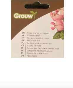 Grouw Rozenschaar - Rose Pruner - Rozenschaar Bloemschikken - Rozen Schaar - Bloemenschaar - Bloemenschaar Snijbloemen - Bloemenschaartje - Tuinieren En Onderhoud - -Gardena Winkel 999x1200